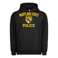 Pigment Black maryland state police Urban Hoodie - linhVisuals