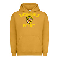 Pigment Peanut Butter maryland state police Urban Hoodie - linhVisuals