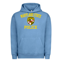 Pigment Pebble Blue maryland state police Urban Hoodie - linhVisuals