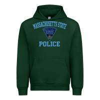Forest Green massachusetts state police Urban Hoodie - linhVisuals
