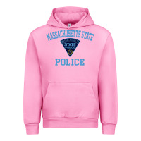 Fuchsia Pink massachusetts state police Urban Hoodie - linhVisuals