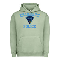 Pigment Oil Green massachusetts state police Urban Hoodie - linhVisuals