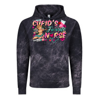 Cloud Black cupid's favorite nurse Vintage Hoodie - FaDigitalArtStudio