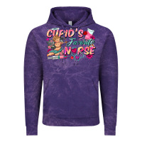 Cloud Purple cupid's favorite nurse Vintage Hoodie - FaDigitalArtStudio