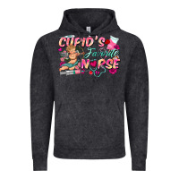 Vintage Black cupid's favorite nurse Vintage Hoodie - FaDigitalArtStudio