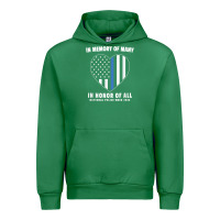 Emerald national police week shirt in memory and honor us flag Urban Hoodie - linhVisuals