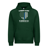 Forest Green national police week shirt in memory and honor us flag Urban Hoodie - linhVisuals