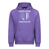 Tulip national police week shirt vintage blue line american flag Urban Hoodie - linhVisuals