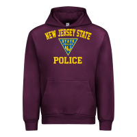 Mauve Wine new jersey state police Urban Hoodie - linhVisuals