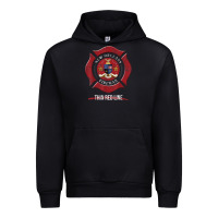 Black new orleans firefighter shirt firefighter gifts louisiana Urban Hoodie - linhVisuals