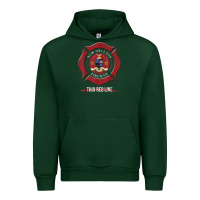 Forest Green new orleans firefighter shirt firefighter gifts louisiana Urban Hoodie - linhVisuals