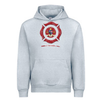 Heather Grey new orleans firefighter shirt firefighter gifts louisiana Urban Hoodie - linhVisuals