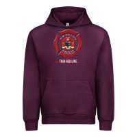 Mauve Wine new orleans firefighter shirt firefighter gifts louisiana Urban Hoodie - linhVisuals
