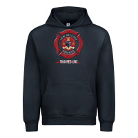 Navy new orleans firefighter shirt firefighter gifts louisiana Urban Hoodie - linhVisuals