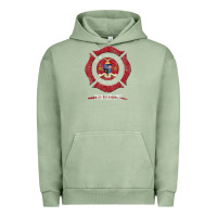 Pigment Oil Green new orleans firefighter shirt firefighter gifts louisiana Urban Hoodie - linhVisuals