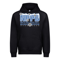Black north pole police department Urban Hoodie - linhVisuals