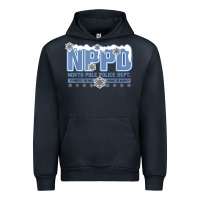 Navy north pole police department Urban Hoodie - linhVisuals