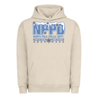 Pigment French Oak north pole police department Urban Hoodie - linhVisuals