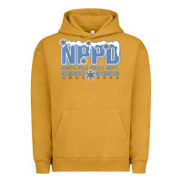 Pigment Peanut Butter north pole police department Urban Hoodie - linhVisuals