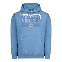 Pigment Pebble Blue north pole police department Urban Hoodie - linhVisuals
