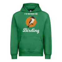 Emerald birding birdwatching eastern phoebe Urban Hoodie - linhVisuals