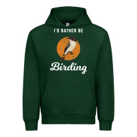 Forest Green birding birdwatching eastern phoebe Urban Hoodie - linhVisuals