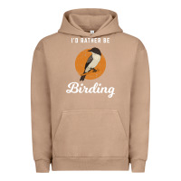 Pigment Burro birding birdwatching eastern phoebe Urban Hoodie - linhVisuals