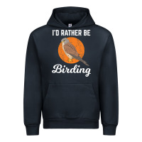 Navy birding birdwatching kestrel bird bird Urban Hoodie - linhVisuals