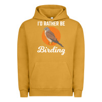 Pigment Peanut Butter birding birdwatching kestrel bird bird Urban Hoodie - linhVisuals