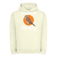 Pigment Pistachio birding birdwatching kestrel bird bird Urban Hoodie - linhVisuals
