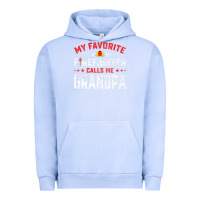 Pigment Grape Ice mens father's day my favorite firefighter calls me grandpa premium Urban Hoodie - linhVisuals
