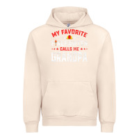 Sandshell mens father's day my favorite firefighter calls me grandpa premium Urban Hoodie - linhVisuals