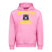 Fuchsia Pink connecticut state police Urban Hoodie - linhVisuals