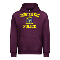 Mauve Wine connecticut state police Urban Hoodie - linhVisuals