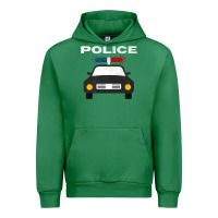 Emerald cool policeman law enforcement deputy kawaii police mobile premium Urban Hoodie - linhVisuals