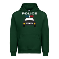 Forest Green cool policeman law enforcement deputy kawaii police mobile premium Urban Hoodie - linhVisuals