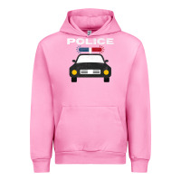 Fuchsia Pink cool policeman law enforcement deputy kawaii police mobile premium Urban Hoodie - linhVisuals