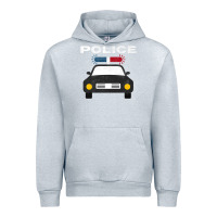 Heather Grey cool policeman law enforcement deputy kawaii police mobile premium Urban Hoodie - linhVisuals