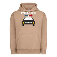 Pigment Burro cool policeman law enforcement deputy kawaii police mobile premium Urban Hoodie - linhVisuals