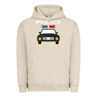 Pigment French Oak cool policeman law enforcement deputy kawaii police mobile premium Urban Hoodie - linhVisuals