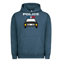 Pigment Midnight Navy cool policeman law enforcement deputy kawaii police mobile premium Urban Hoodie - linhVisuals