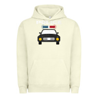 Pigment Pistachio cool policeman law enforcement deputy kawaii police mobile premium Urban Hoodie - linhVisuals
