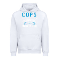 White cops because firefighters need heroes too premium Urban Hoodie - linhVisuals