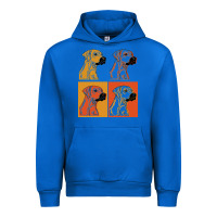 Cobalt rhodesian ridgeback t  shirt rhodesian ridgeback dog gift idea t  shir Urban Hoodie - linhVisuals