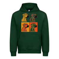 Forest Green rhodesian ridgeback t  shirt rhodesian ridgeback dog gift idea t  shir Urban Hoodie - linhVisuals