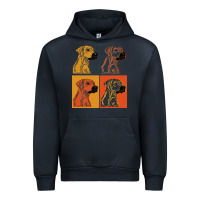 Navy rhodesian ridgeback t  shirt rhodesian ridgeback dog gift idea t  shir Urban Hoodie - linhVisuals