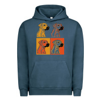 Pigment Midnight Navy rhodesian ridgeback t  shirt rhodesian ridgeback dog gift idea t  shir Urban Hoodie - linhVisuals