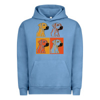 Pigment Pebble Blue rhodesian ridgeback t  shirt rhodesian ridgeback dog gift idea t  shir Urban Hoodie - linhVisuals