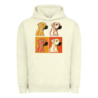 Pigment Pistachio rhodesian ridgeback t  shirt rhodesian ridgeback dog gift idea t  shir Urban Hoodie - linhVisuals