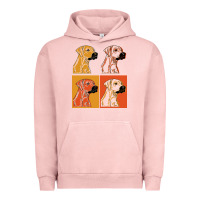Pigment Salmon rhodesian ridgeback t  shirt rhodesian ridgeback dog gift idea t  shir Urban Hoodie - linhVisuals
